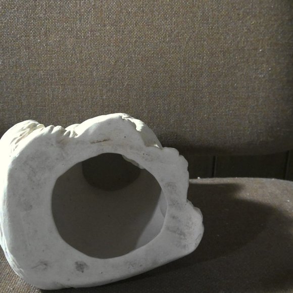 CERAMIC BISQUE CAT STATUE - Picture 8 of 8